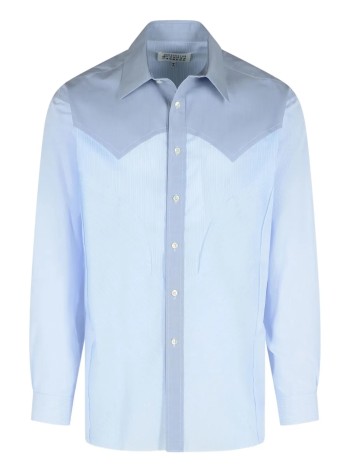 maison margiela camiseria hombre long-sleeved shirt - s50dt0062mtn110 961