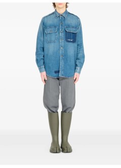 maison margiela shirt manlong-sleeved shirt - s50dt0064m30034 961