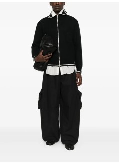 maison margiela sweater mancardigan - s50hp0030m13148 900f