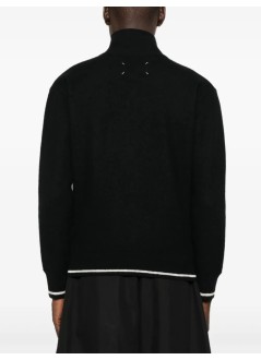 maison margiela sweater mancardigan - s50hp0030m13148 900f