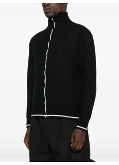 maison margiela sweater mancardigan - s50hp0030m13148 900f