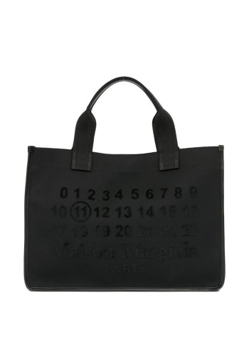 maison margiela luggage mancabas shopping bag small - sb1wc0020p8725 h8419