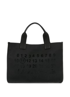 maison margiela luggage mancabas shopping bag small - sb1wc0020p8725 h8419