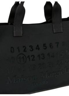 maison margiela luggage mancabas shopping bag small - sb1wc0020p8725 h8419