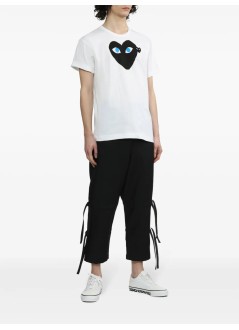 comme des garçons play t-shirt manplay t-shirt - axt088051 white