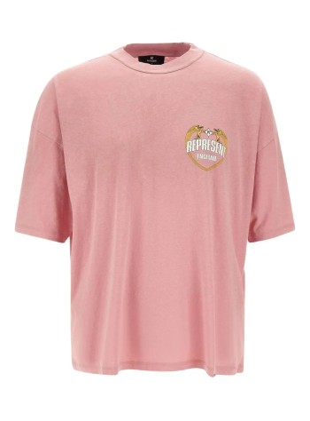 represent t-shirt manrepresent angel border t-shirt - mlm100171 quartz
