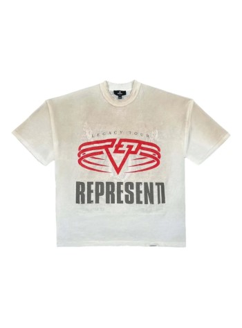 represent camiseta hombre represent living legacy t-shirt - mlm100176 washed ecru