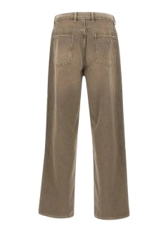 represent denim manr3 baggy denim - mlm100333 washed olive