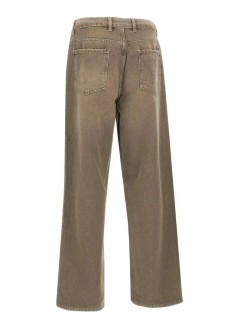 represent denim manr3 baggy denim - mlm100333 washed olive