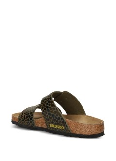 birkenstock sandalia mujer sydney cb syn - 1030888 shiny snake sage