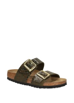birkenstock sandalia mujer sydney cb syn - 1030888 shiny snake sage