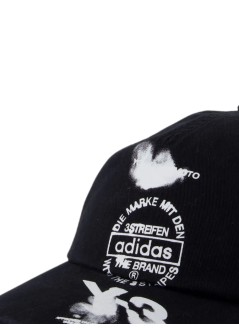 y3 gorras hombre y-3 graphic cap - kc3339 black