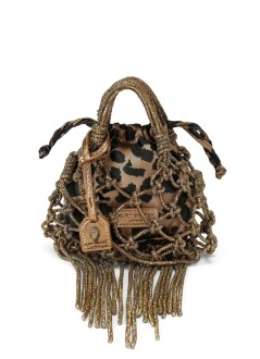 kurt geiger crossbody mujer mini macrame crystal bag - 5032468999 68