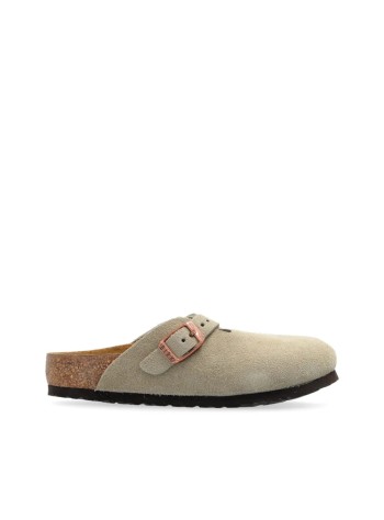 birkenstock clog manboston kids leve - 1027875 taupe