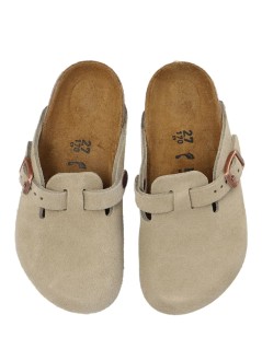 birkenstock zueco hombre boston kids leve - 1027875 taupe