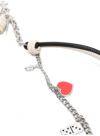 marc jacobs key ring unisexthe mini icon chain charm - 2p5sch005s03 978 2