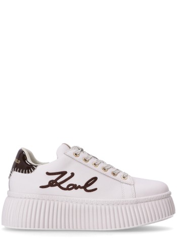 karl lagerfeld sneaker womankreeper lo cornelly signia stitch - kl42372c 014