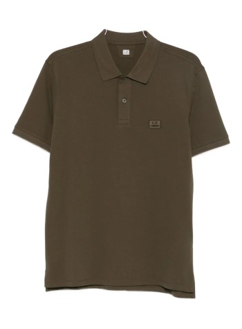 c.p.company polo hombre polo short sleeve in stretch piquet - rccmpl721a005263w 683