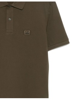 c.p.company polo hombre polo short sleeve in stretch piquet - rccmpl721a005263w 683