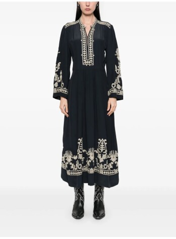 isabel marant dress womanfeliana gb - 25aro0788fac3j02e 01bk 2