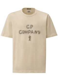 c.p.company camiseta hombre t-shirts short sleeve in mercerized jersey 30/2 twisted - 19cmts111a110301w 103