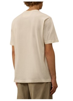 c.p.company camiseta hombre t-shirts short sleeve in mercerized jersey 30/2 twisted - 19cmts111a110301w 103