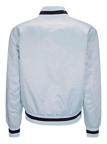 icecream outerwear manrunning dog satin bomber jacket - ic25203 ice blue 2