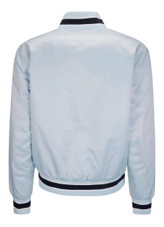 icecream outerwear hombre running dog satin bomber jacket - ic25203 ice blue