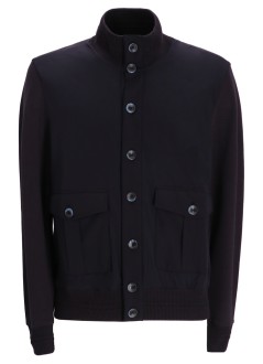 herno punto hombre men's knitted cardigan - jc00017ur52107 9200