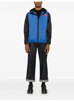comme des garçons play outerwear hombre unisex jacket - azj505051 blue black
