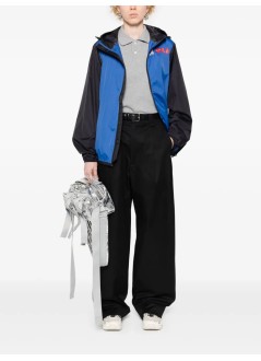 comme des garçons play outerwear hombre unisex jacket - azj505051 blue black