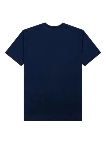 comme des garçons play t-shirt mant-shirt gold emblem - axt216051 navy 2