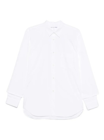 comme des garçons shirt shirt manmens shirt woven - fpb037w25 white