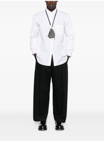 comme des garçons shirt shirt manmens shirt woven - fpb037w25 white 2