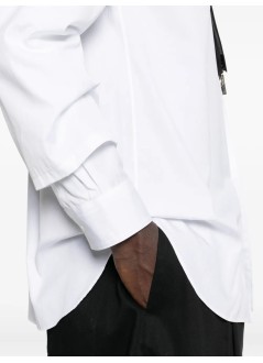 comme des garçons shirt camiseria hombre mens shirt woven - fpb037w25 white