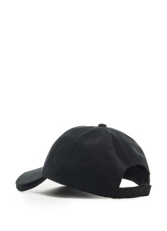 y3 gorras hombre y-3 stripes double brim cap - jn7183 black