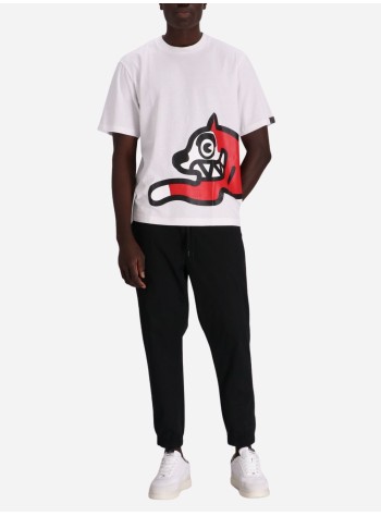 icecream t-shirt manjumbo running dog t-shirt - ic24235 white 2
