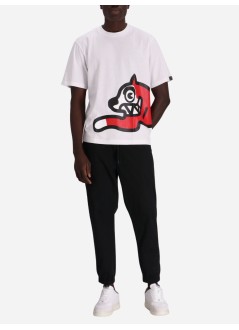 icecream t-shirt manjumbo running dog t-shirt - ic24235 white