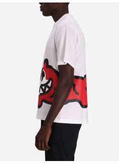icecream t-shirt manjumbo running dog t-shirt - ic24235 white