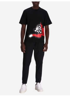 icecream camiseta hombre jumbo running dog t-shirt - ic24235 black