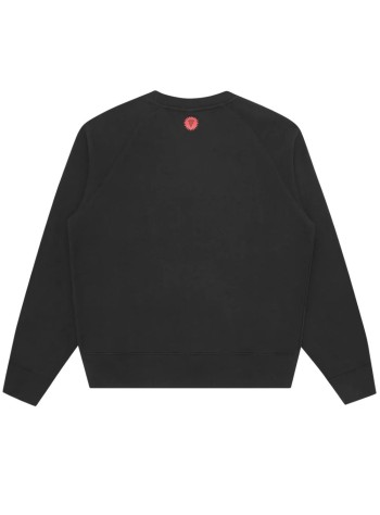 icecream sweater manhalftone running dog crewneck - ic25234 black 2