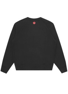 icecream sweater manhalftone running dog crewneck - ic25234 black