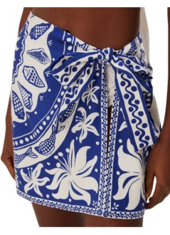 farm rio falda mujer ocean scarf mini skirt - 341966 25066