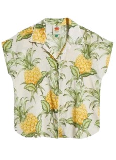 farm rio shirt womandelicate pineapple shirt - 336723 25029