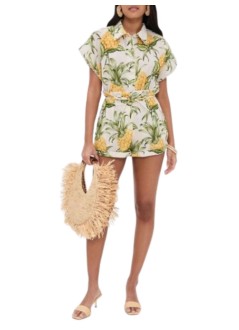 farm rio shirt womandelicate pineapple shirt - 336723 25029