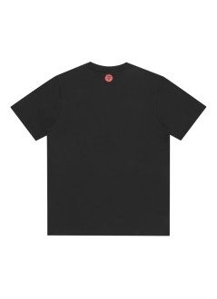 icecream t-shirt manwoodland camo running dog t-shirt - ic25380 black