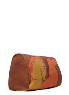 inoui editions luggage womancase trousse m cavale - pm22tc08m orange orange