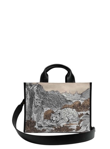 inoui editions crossbody mujer bag sac nomade histoire - ma22nh01 black noir