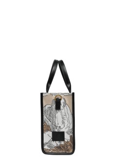 inoui editions crossbody womanbag sac caprice histoire - ma22ch01 black noir