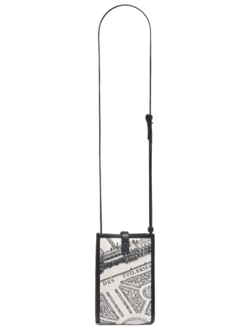 inoui editions crossbody womancase etui caprice louvre - pm22elo01 black noir 2
